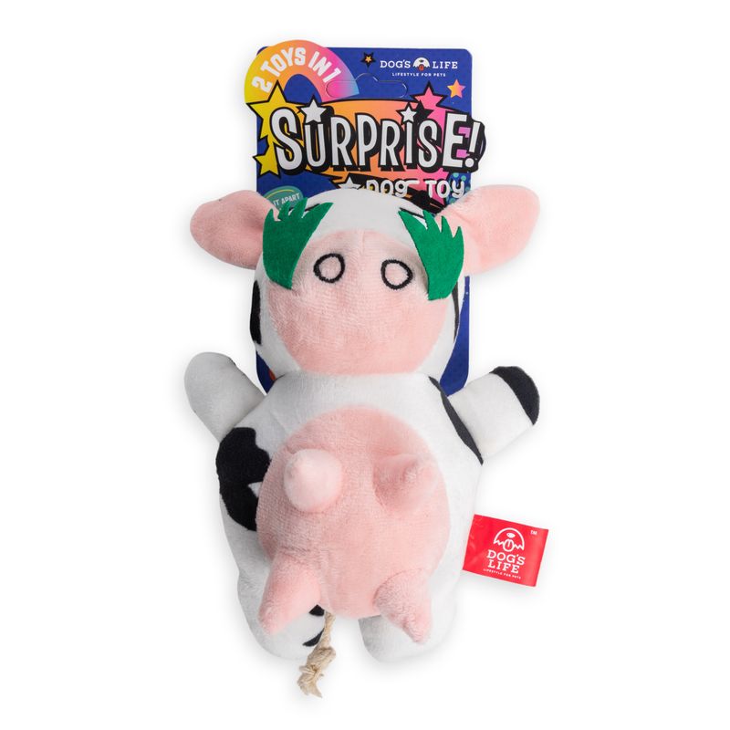 dogs life toy cow