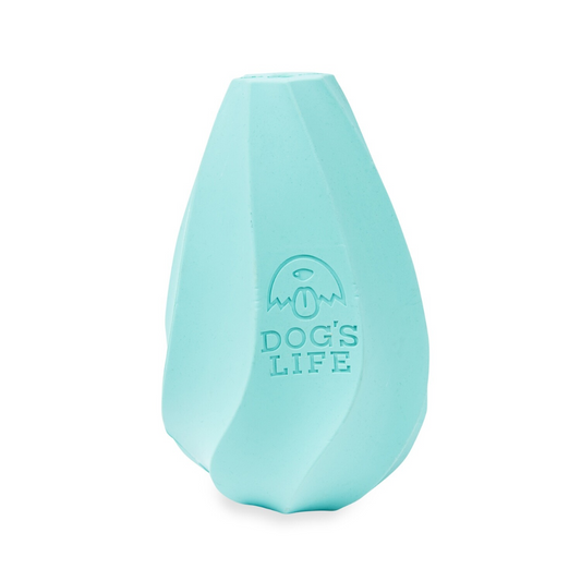 Dogs Life Small Rubber Stuffable Toy Turquoise