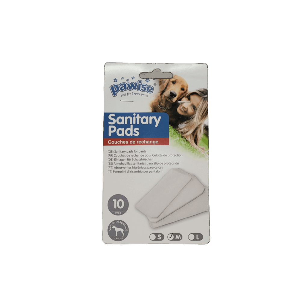 Pawise sanitery pads 10 pack med