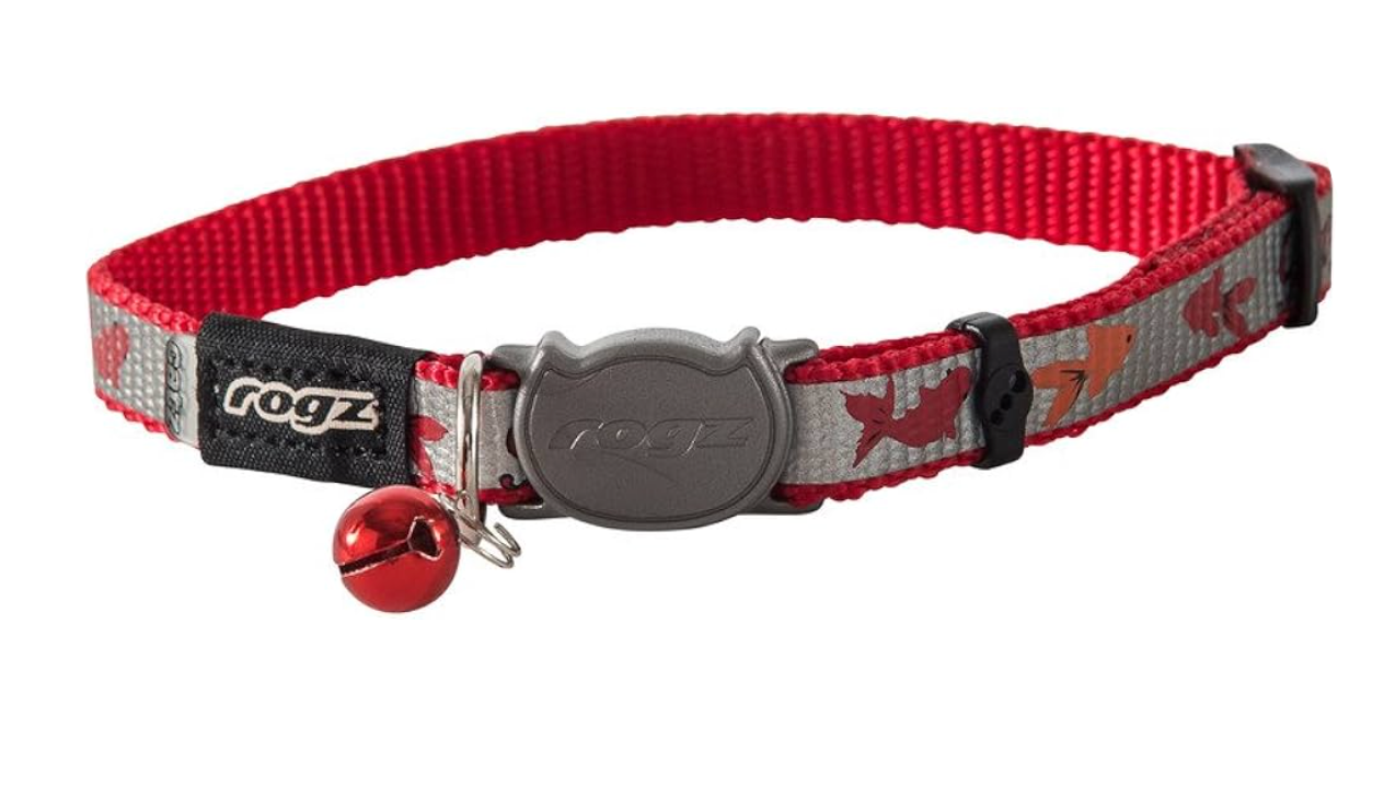 Rogz cat collar reflectocat small red
