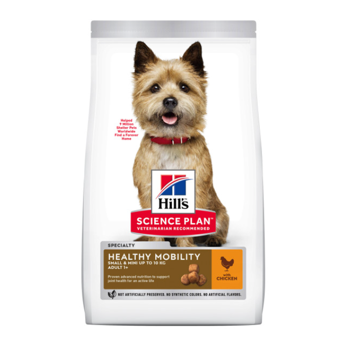 Hill's Healthy Mobility Chicken Small & Mini Adult Dog Food 1.5kg