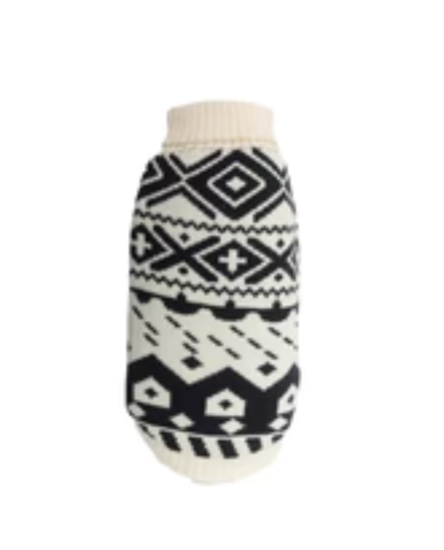 Dogs life roll neck boho sweater black 3XL