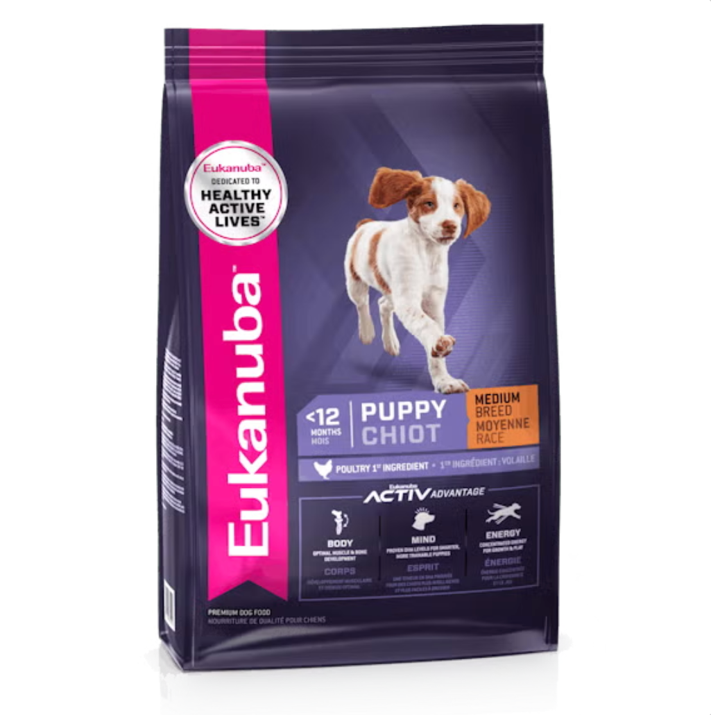 Eukanuba Puppy Medium Breed chicken 9kg