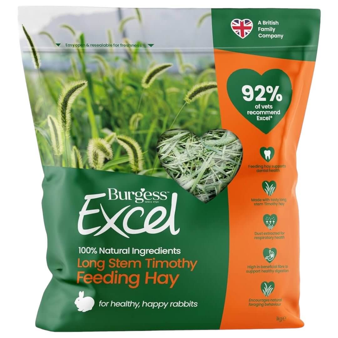 Burgess exel long stem feeding hay