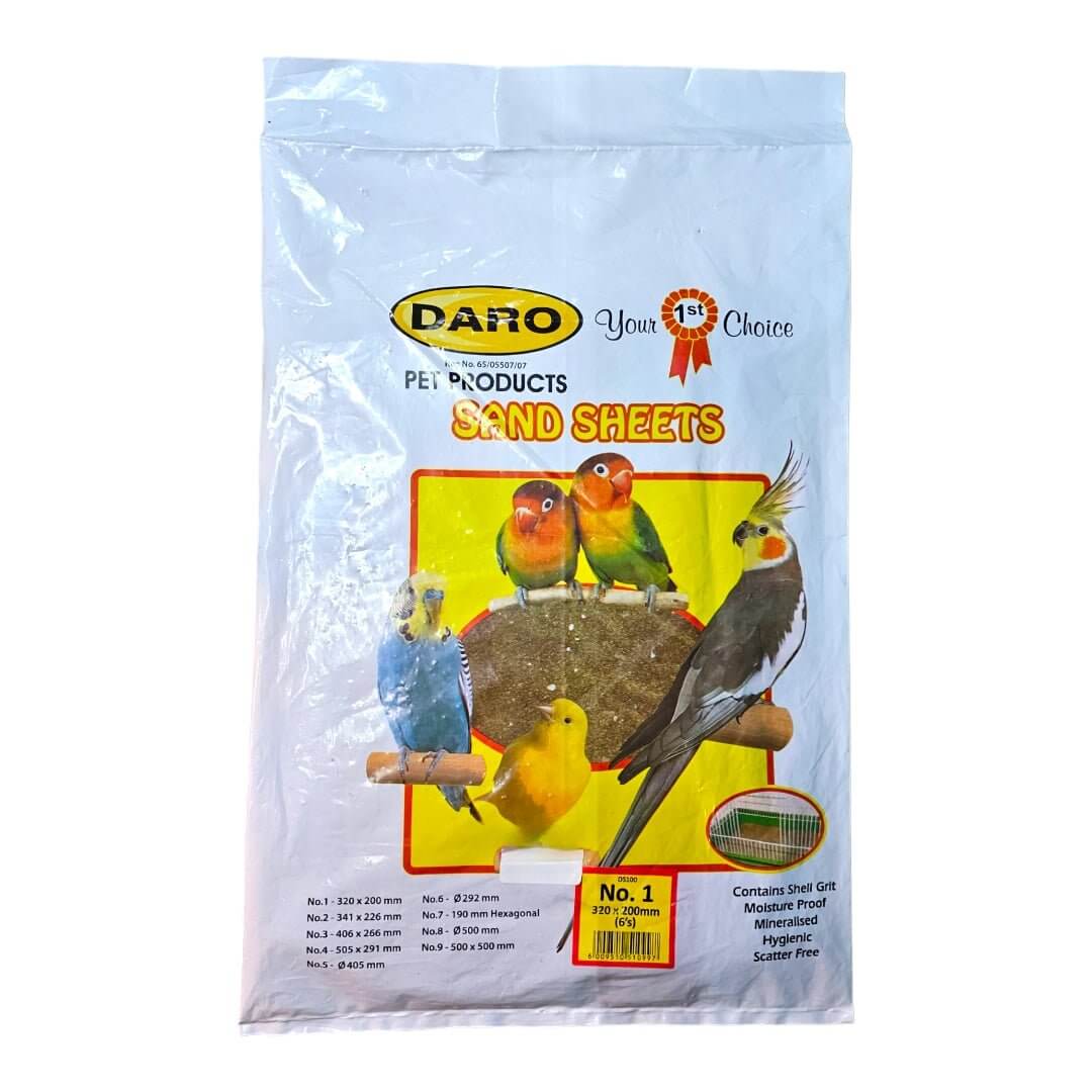 Daro sand sheets size 2 342x227mm
