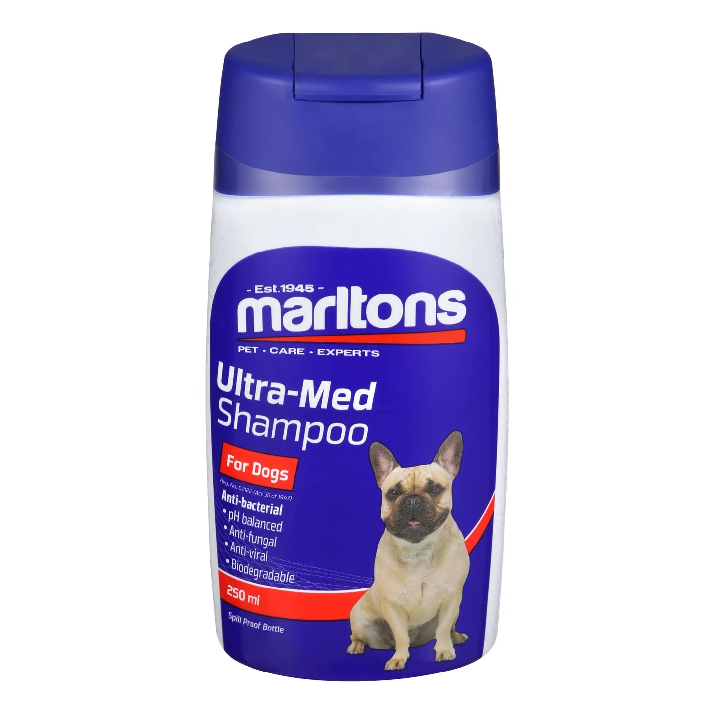 MARLTONS ULTRA-MED DOGS SHAMPOO 250ML
