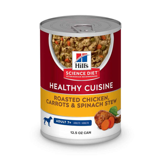 HILL'S SCIENCE PLAN Mature Adult Wet Dog Food Chicken and Carrot Flavour - 354g Stew
