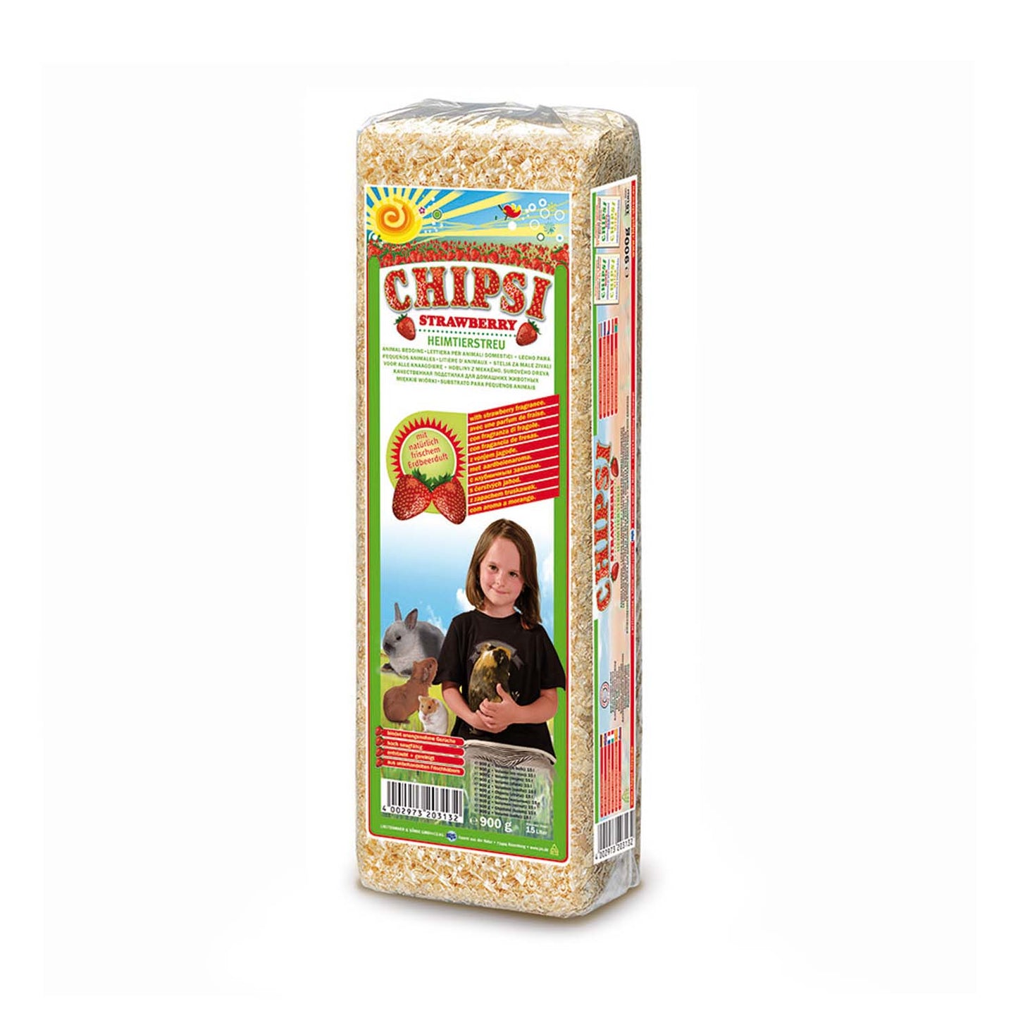 Chipsi strawberry hamster bedding 1kg
