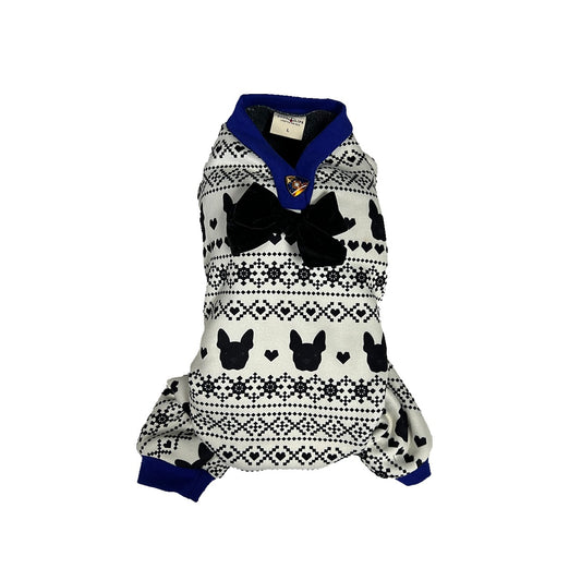 dogs life jersey PJ with Boston terrier L