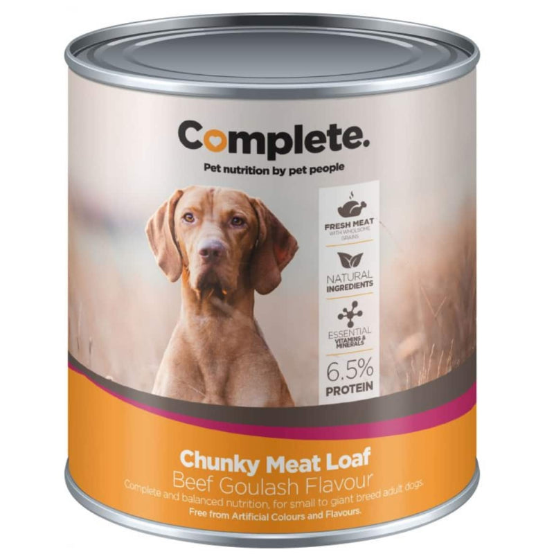 Complete Dog can meat loaf (Beef) 775g