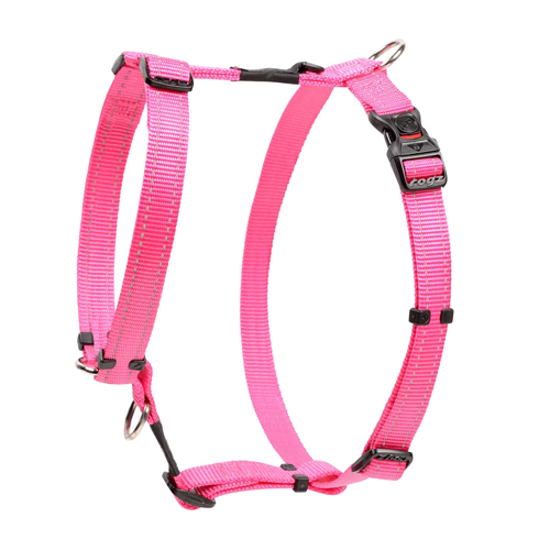 Rogz Classic Harness Pink L