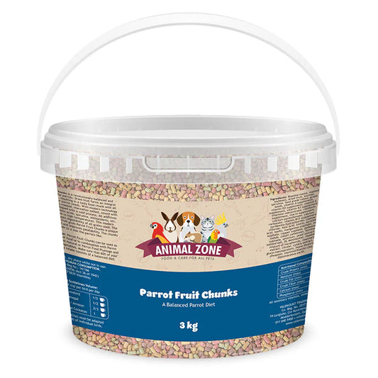 ANIMAL ZONE PARROT FRUIT CHUNKS 3kg