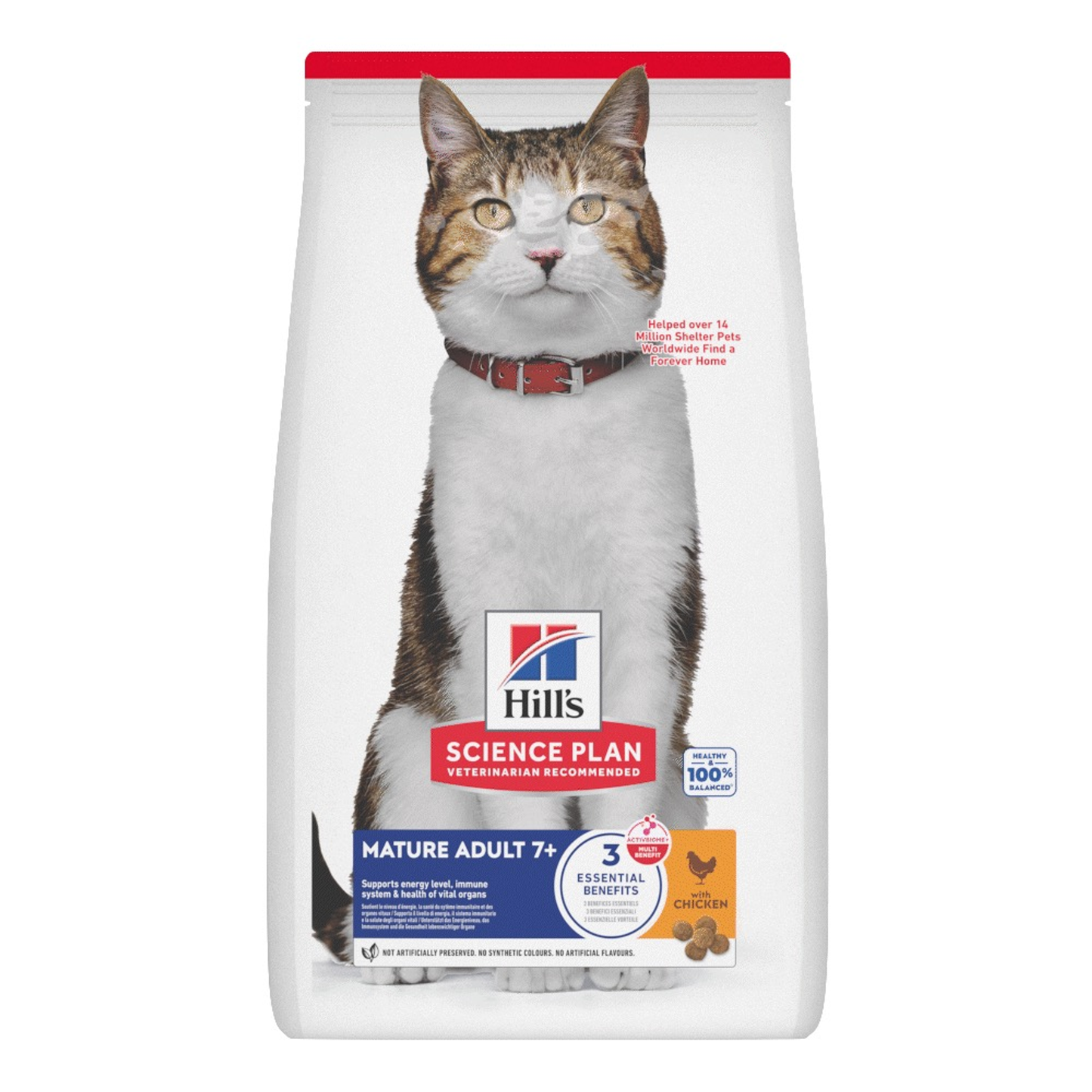 Hill's Science Plan Mature Chicken Adult 7+ Cat Food 3kg