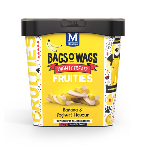 Bags O' Wags Fruities Dog Treats 500g