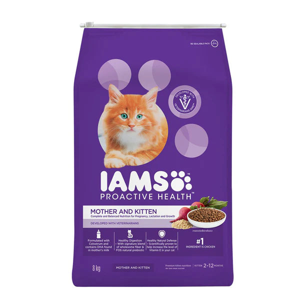 Iams Cat Dry Chicken Mother & Kitten 3kg