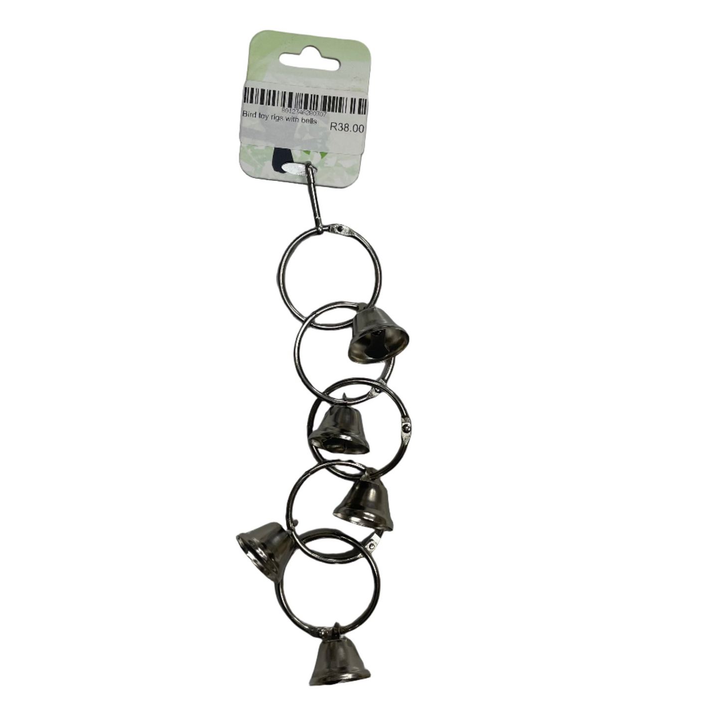 Bird toy rigs with bells