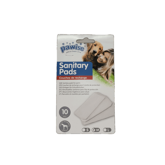 Pawise sanitery pads 10 pack med