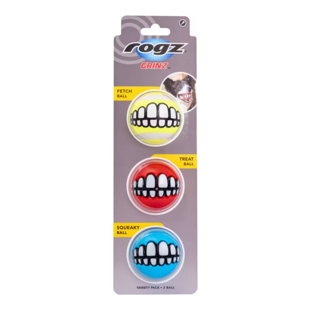 Rogz Grins 3 pack S