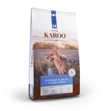 Montego Karoo All Breed Beef and Lamb Adult Dog Food 15kg