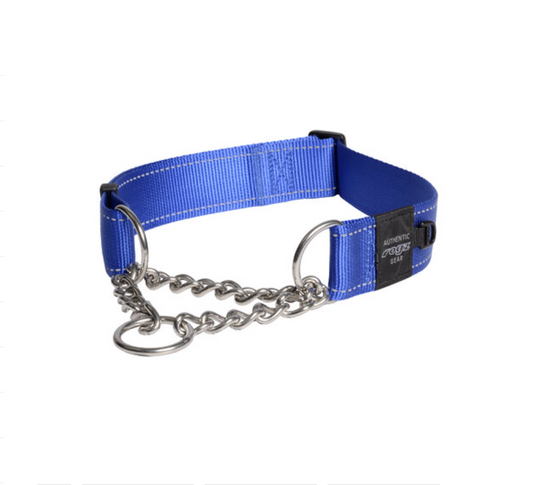 Rogz Control Collar Blue L