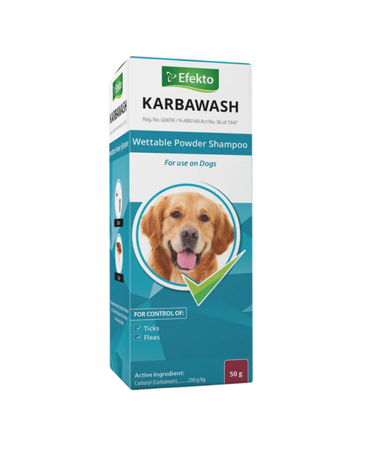 Karbawash Wettable Powder Shampoo 50g