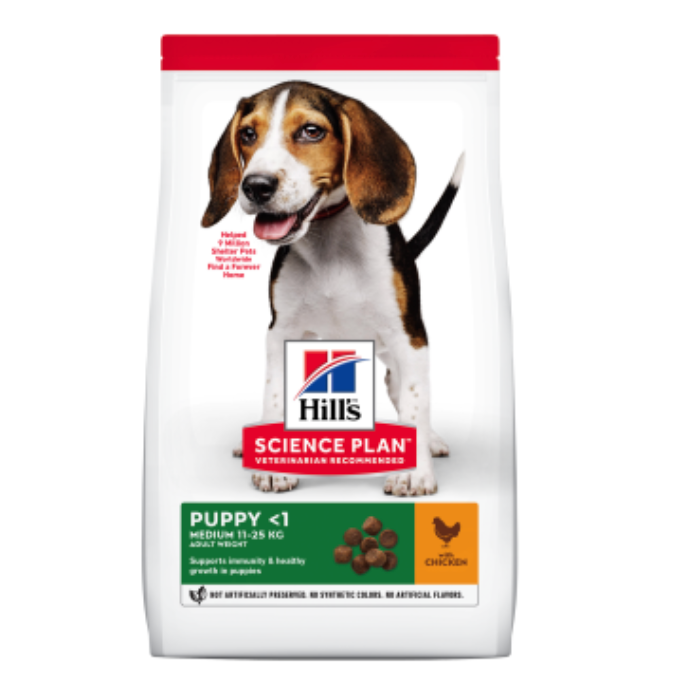 Hill's Science Plan Chicken Medium Puppy Dog Food 12kg