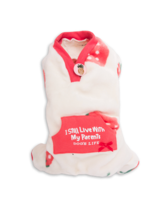 Dogs life Strawberry PJ pink L