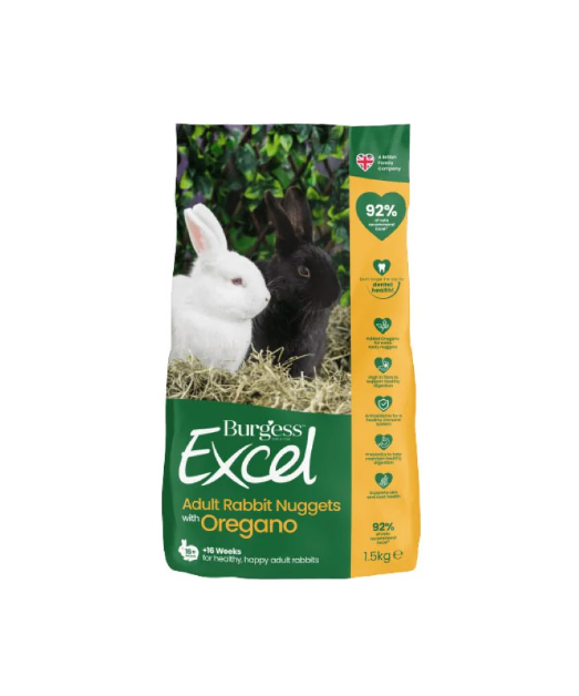 Burgess rabbit exel nuggets oregano