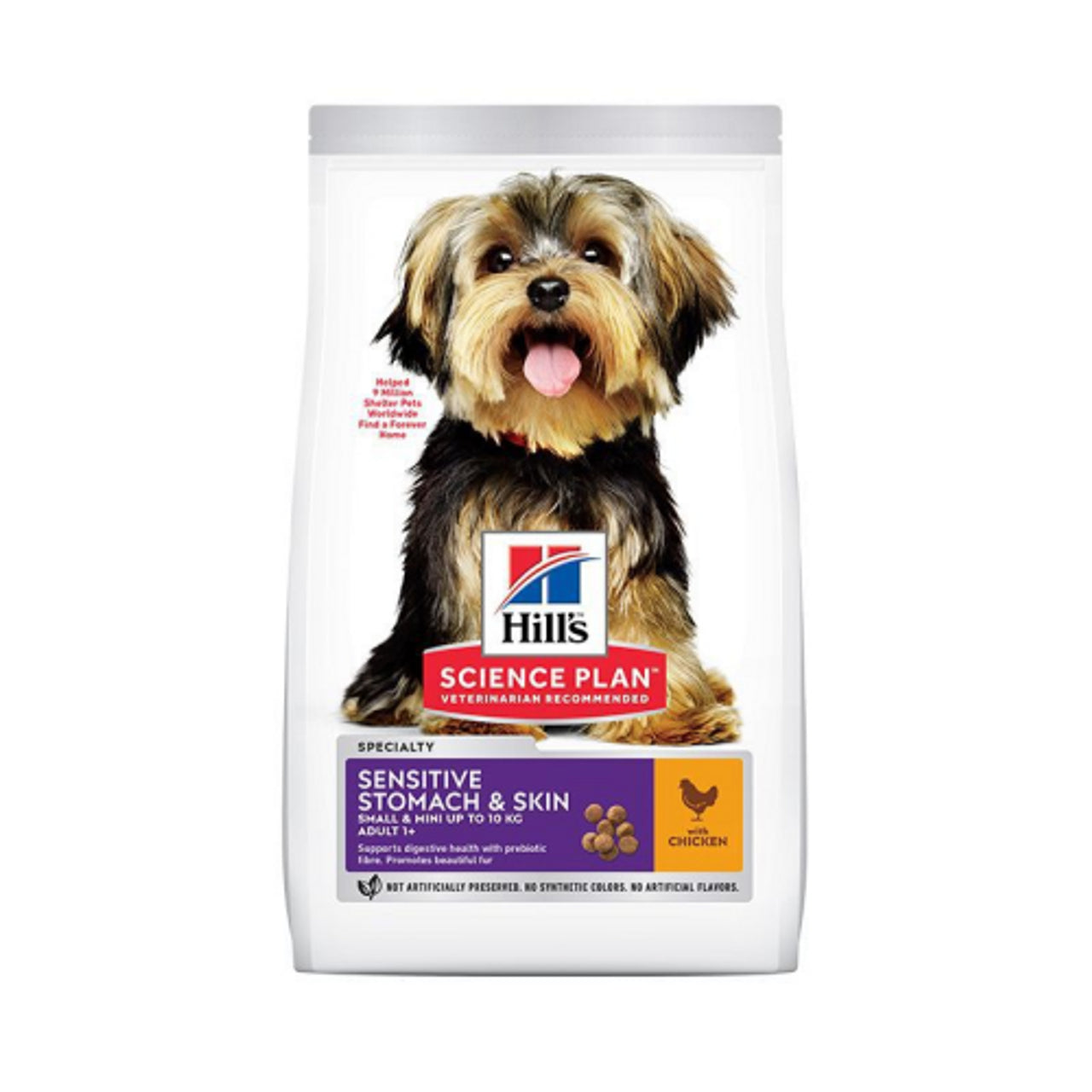 Hill's Science Plan Sensitive Stomach & Skin Chicken Small & Mini Adult Dog Food 6kg