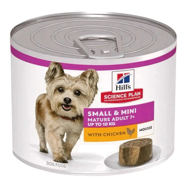 Hill's Science Plan Mature 7+ Adult Small - Chicken Mousse