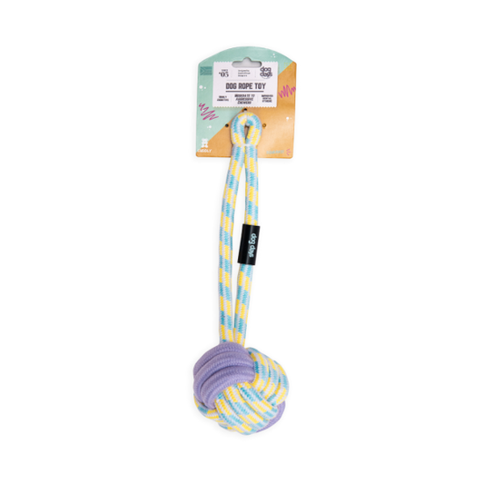 Dogs life rope knot maize